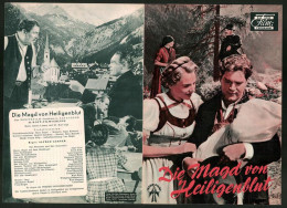 Filmprogramm DNF, Die Magd Von Heiligenblut, Alice Graf, Erich Auer, Lucie Englisch, Regie Alfred Lehner  - Magazines