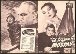 Filmprogramm DNF, Es Begann In Moskau, Clark Gable, Gene Tierney, Belita, Regie Delmer Daves  - Zeitschriften