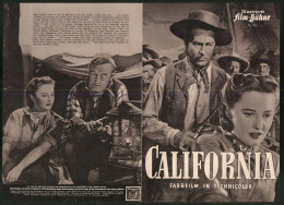 Filmprogramm IFB Nr. 783, California, Ray Milland, Barbara Stanwyck, Barry Fitzgerald, Regie John Farrow  - Magazines