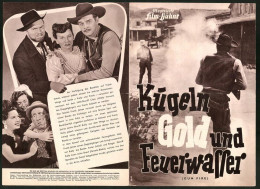Filmprogramm IFB Nr. 2157, Kugeln, Gold Und Feuerwasser, Don Barry, Robert Lowery, Regie William Berke  - Revistas