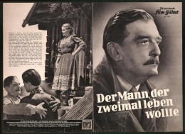 Filmprogramm IFB Nr. 859, Der Mann, Der Zweimal Leben Wollte, Rudolf Forster, Ilse Steppat, Regie Viktor Tourjansky  - Magazines