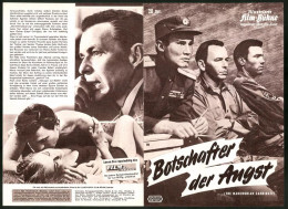 Filmprogramm IFB Nr. 6423, Botschafter Der Angst, Frank Sinatra, Laurence Harvey, Regie John Frankenheimer  - Revistas