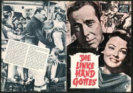 Filmprogramm DNF, Die Linke Hand Gottes, Humphrey Bogart, Gene Tierney, Regie: Edward Dmytryk  - Revistas