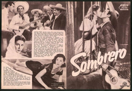 Filmprogramm DNF, Sombrero, Ricardo Montalban, Pier Angeli, Regie: Norman Foster  - Zeitschriften