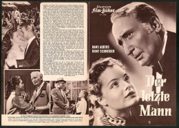 Filmprogramm IFB Nr. 2980, Der Letzte Mann, Hans Albers, Romy Schneider, Regie: Harald Braun  - Zeitschriften