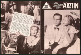 Filmprogramm DNF, Aus Dem Leben Einer Ärztin, Greer Garson, Dana Andrews, Regie: Mervin LeRoy  - Zeitschriften