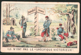 Sammelbild Eymet, Ils N`ont Pas Le Spécifique Victorieux, Deutsche Und Französiche Soldaten  - Autres & Non Classés