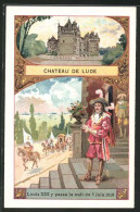 Sammelbild Les Chaussures Finoki, Chateau De Lude, Louis XIII Y Passa La Nuit Du 5 Juin 1619  - Otros & Sin Clasificación