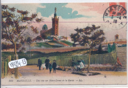 MARSEILLE- UNE VUE SUR NOTRE-DAME DE LA GARDE - Notre-Dame De La Garde, Ascenseur