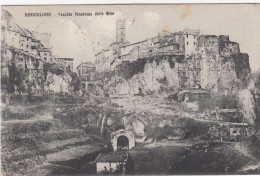 RONCIGLIONE-VITERBO-VECCHIO PANORAMA DALLE MOLE- CARTOLINA  VIAGGIATA IL 22-8-1912 - Viterbo