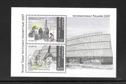 Greenland 2007 MNH International Polar Year MS 525 - Unused Stamps