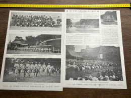 1908 PATI CORTÈGE HISTORIQUE DE VIENNE Cuirassiers De Lichtenstein Guerriers Du Temps Empereur Frédéric III Arbalétrier - Verzamelingen