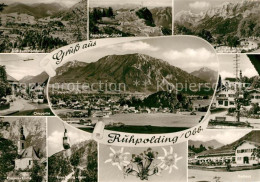 73038448 Ruhpolding Hochfelln Deutsche Alpenstrasse Brunnen Kurhaus Ramsau Kirch - Ruhpolding