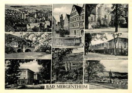 73038441 Bad Mergentheim Milchlingsbrunnen Kurhaus Wolfgangbruecke Albertquelle  - Bad Mergentheim