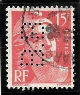 1 04	08	07	N°	813	Perforé	-	BB 31	-	BARCLAY’S BANK - Used Stamps