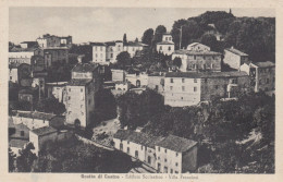 GROTTE DI CASTRO-VITERBO-EDIFICIO SCOLASTICO-VILLA FRANCIOSI- CARTOLINA  VIAGGIATA IL 16-6-1946 - Viterbo