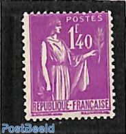 France 1938 1.40, Stamp Out Of Set, Mint NH - Ongebruikt