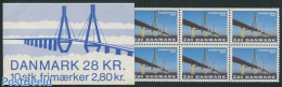 Denmark 1985 Faro Bridge Booklet, Mint NH, Stamp Booklets - Art - Bridges And Tunnels - Neufs