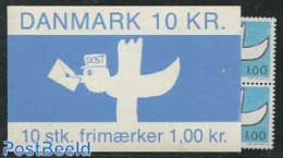 Denmark 1984 World Communication Year Booklet, Mint NH, Science - Int. Communication Year 1983 - Stamp Booklets - Art .. - Neufs