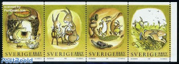 Sweden 1999 Year Of The Rabbit 4v [:::], Mint NH, Nature - Various - Rabbits / Hares - New Year - Ongebruikt