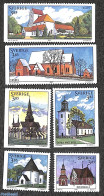 Sweden 1997 Churches 6v, Mint NH, Religion - Churches, Temples, Mosques, Synagogues - Neufs