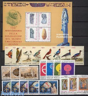 Vatican 1989 Year Set 1989 (23v+1s/s), Mint NH - Unused Stamps