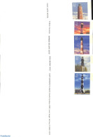 United States Of America 2003 Postcard Set Lighthouses (5 Cards), Unused Postal Stationary, Various - Lighthouses & Sa.. - Brieven En Documenten