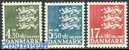 Denmark 1984 Definitives 3v, Mint NH - Ungebraucht