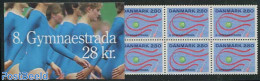 Denmark 1987 Gymnaestrada Booklet, Mint NH, Sport - Sport (other And Mixed) - Stamp Booklets - Neufs