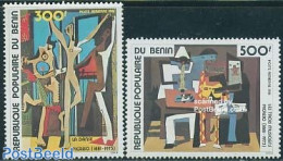 Benin 1981 Picasso 2v, Mint NH, Art - Modern Art (1850-present) - Pablo Picasso - Neufs