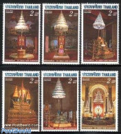 Thailand 1988 King Bhumibol 6v, Mint NH, History - Kings & Queens (Royalty) - Familles Royales