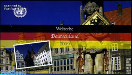 United Nations, Vienna 2009 World Heritage, Germany Booklet, Mint NH, History - Religion - World Heritage - Churches, .. - Kirchen U. Kathedralen