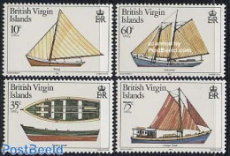 Virgin Islands 1984 Ships 4v, Mint NH, Transport - Ships And Boats - Boten