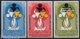 United Arab Emirates 1973 Human Rights 3v, Mint NH, History - Human Rights - Otros & Sin Clasificación