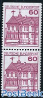 Germany, Federal Republic 1979 Castles 2v From Booklet, Mint NH, Art - Castles & Fortifications - Unused Stamps