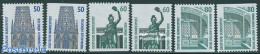 Germany, Federal Republic 1987 Tourism 6v From Booklet, Mint NH, Religion - Churches, Temples, Mosques, Synagogues - Ungebraucht