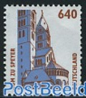 Germany, Federal Republic 1995 Coil Stamp With Number On Back-side 1v, Mint NH, Religion - Churches, Temples, Mosques,.. - Unused Stamps