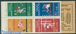 Germany, Federal Republic 1972 Olympic Games Booklet, Mint NH, Sport - Olympic Games - Stamp Booklets - Ongebruikt