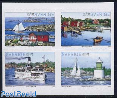 Sweden 2004 Stockholm Archipel 4v [+], Mint NH, Transport - Various - Ships And Boats - Lighthouses & Safety At Sea - Neufs