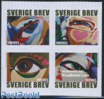 Sweden 2008 Want To See You, P.Andreasson Paintings 4v S-a, Mint NH, Art - Modern Art (1850-present) - Unused Stamps