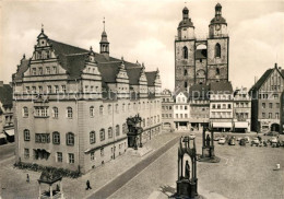 73036343 Wittenberg Lutherstadt Marktplatz Wittenberg Lutherstadt - Wittenberg