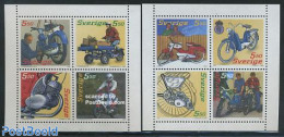 Sweden 2005 Motor Cycles 8v (2 M/s), Mint NH, Transport - Motorcycles - Ungebraucht