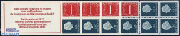 Netherlands 1969 4x1,8x12c Booklet, Normal Paper, Text: Hebt U Iets, Mint NH, Stamp Booklets - Nuovi