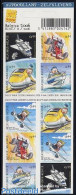 Belgium 2005 Youth Philately 2x5v S-a Booklet, Mint NH, Sport - Transport - Autosports - Stamp Booklets - Aircraft & A.. - Nuevos