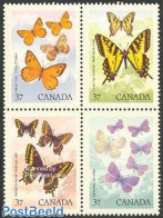 Canada 1988 Butterflies 4v [+] Or [:::], Mint NH, Nature - Butterflies - Ungebraucht