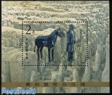 China People’s Republic 1983 Qin Shi Huangdi S/s, Mint NH, Nature - Horses - Neufs