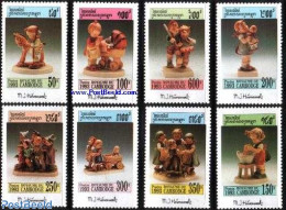 Cambodia 1993 Hummel 8v, Mint NH, Various - Toys & Children's Games - Art - Art & Antique Objects - Cambodia