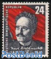 Germany, DDR 1951 Karl Liebknecht 1v, Mint NH - Ongebruikt