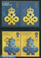 Great Britain 1990 Export Award 2x2v [:], Mint NH, Various - Export & Trade - Neufs