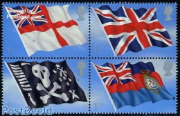 Great Britain 2001 Flags 4v [+], Mint NH, History - Flags - Nuovi